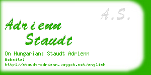 adrienn staudt business card